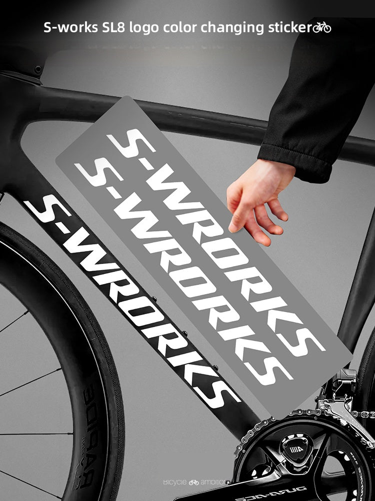 Tarmac SL8 Logo Decal Stickers – 2 Down Tube + 1 Head Tube for Special