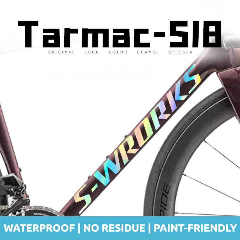 Specialized S-Works Tarmac SL8 Frame Logo Cover Decal Sticker | Waterproof Custom Road Bike Frame Decal