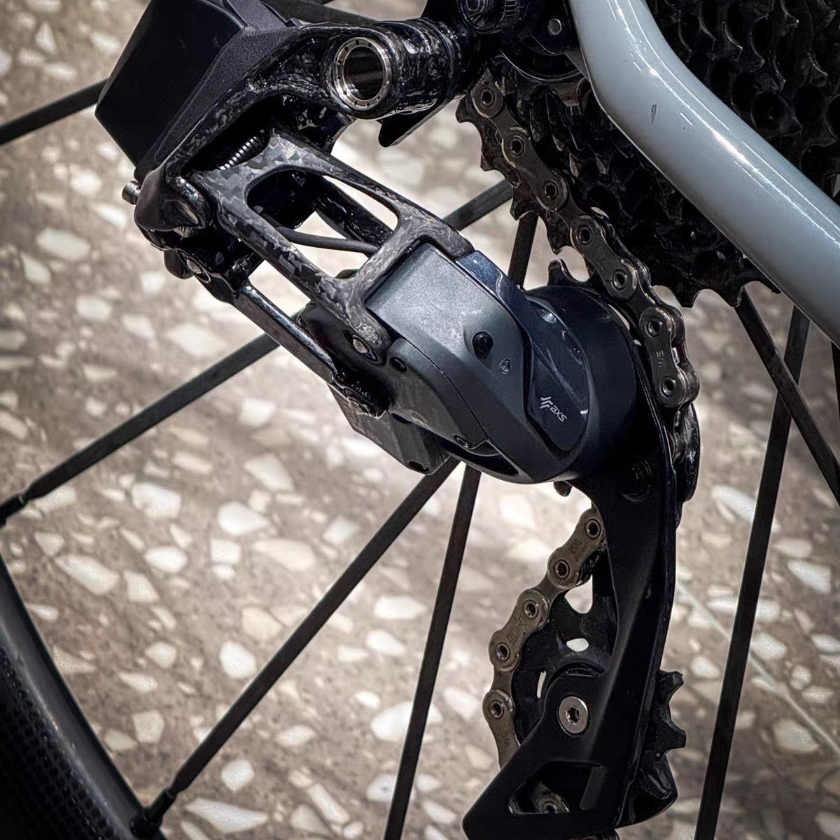 SRAM AXS Ultralight Carbon Rear Derailleur Upgrade Kit | D1 & E1 Compatible | Save up to 100g