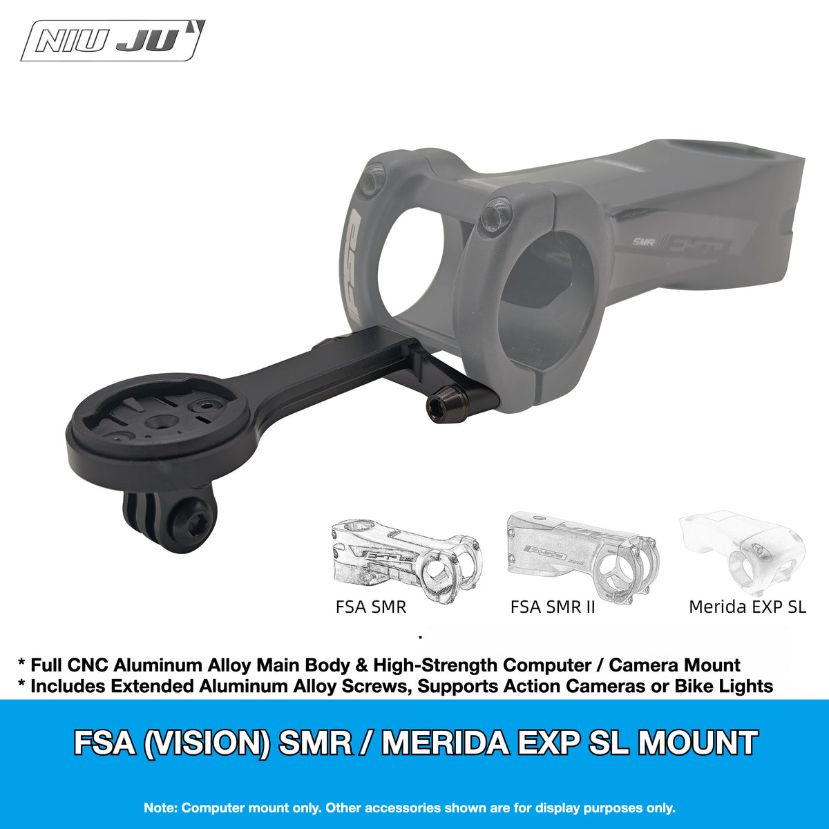 MERIDA REACTO FSA SMR / SMR II Aero Computer Mount