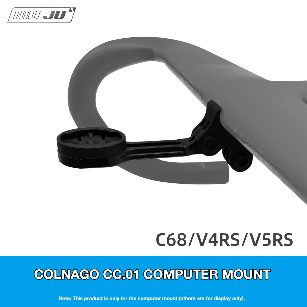NIUJU Colnago CC.01 Computer Mount | C68 V5RS Garmin Wahoo Integrated Cockpit Mount