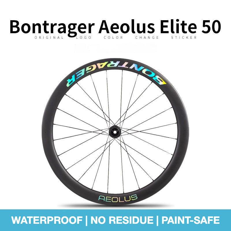 Bontrager Aeolus ELITE 50 Wheel Decal Sticker Kit – TREK Carbon Road Bike Rim Decals