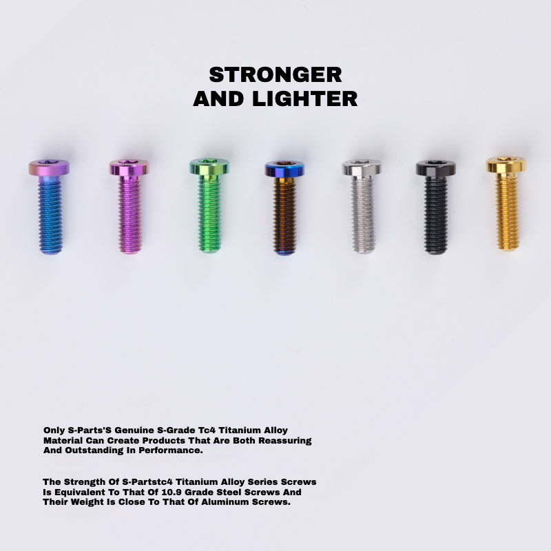 S-PARTS Титановый болт клипсы подседельного штыря для SL8 / SL7 / SL6 / Venge – Легкое и прочное улучшение