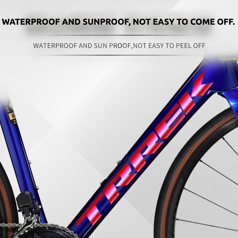 Trek Domane SL Gen 4 Frame Decal Sticker Kit – Logo Color Change Overlay for Domane SL Fourth Generation