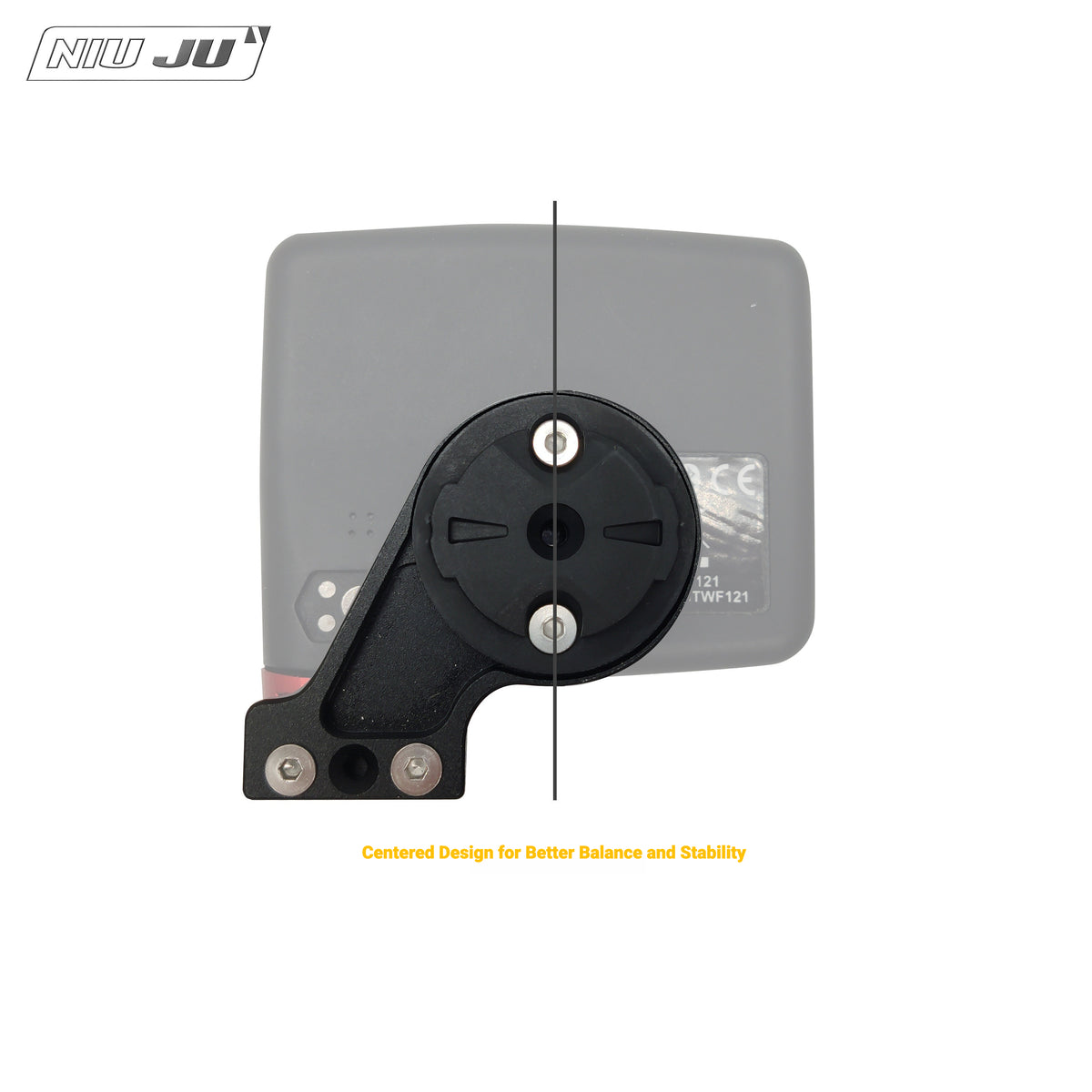 NIUJU Bike Computer Mount Adapter Insert for Garmin Wahoo Bryton | Replacement Interface