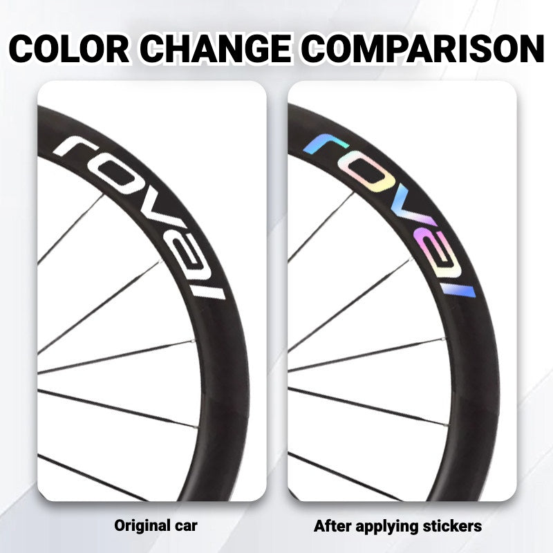 Roval Rapide CLX 3 Wheel Decals | Custom Waterproof Rim Stickers for Specialized Carbon Wheels