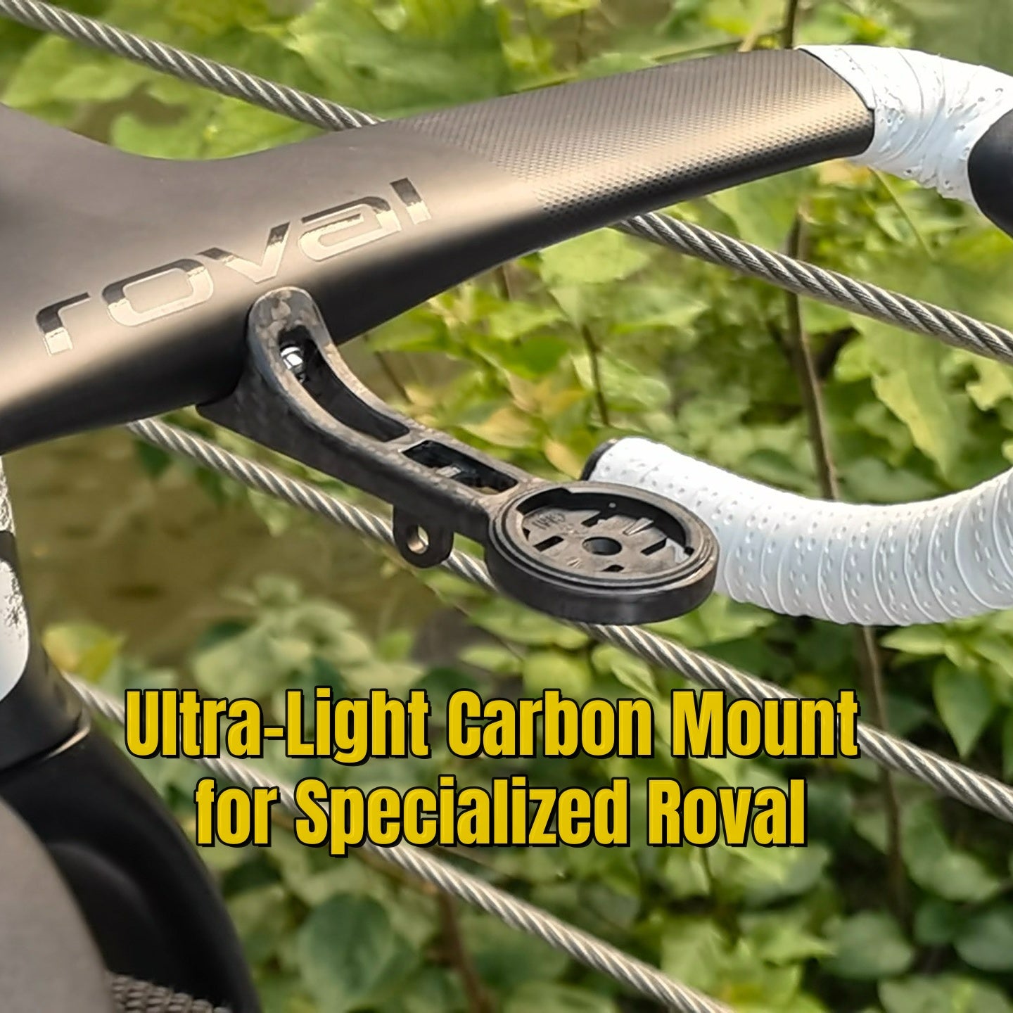 Specialized Roval Integrated Carbon Computer Mount | Ultra-Light