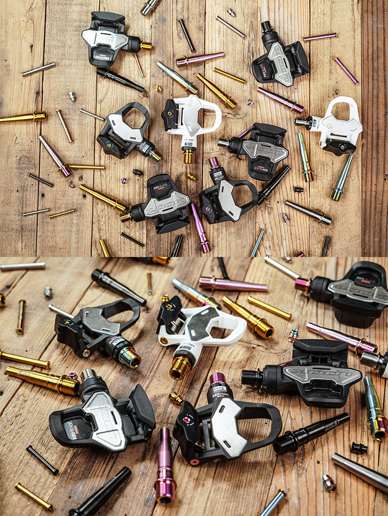 LOOK KEO2 MAX et BLADE Kit de mise à niveau léger - Solution de pédale performance en titane