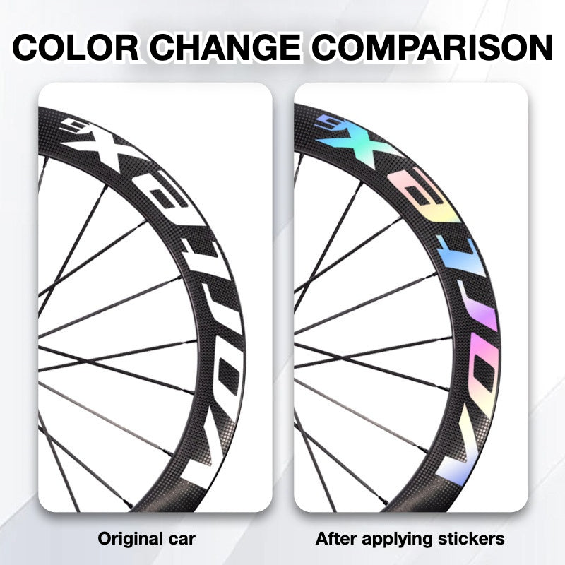 Vortex N6 Wheel Decal Sticker Kit – Logo Cover & Color Change