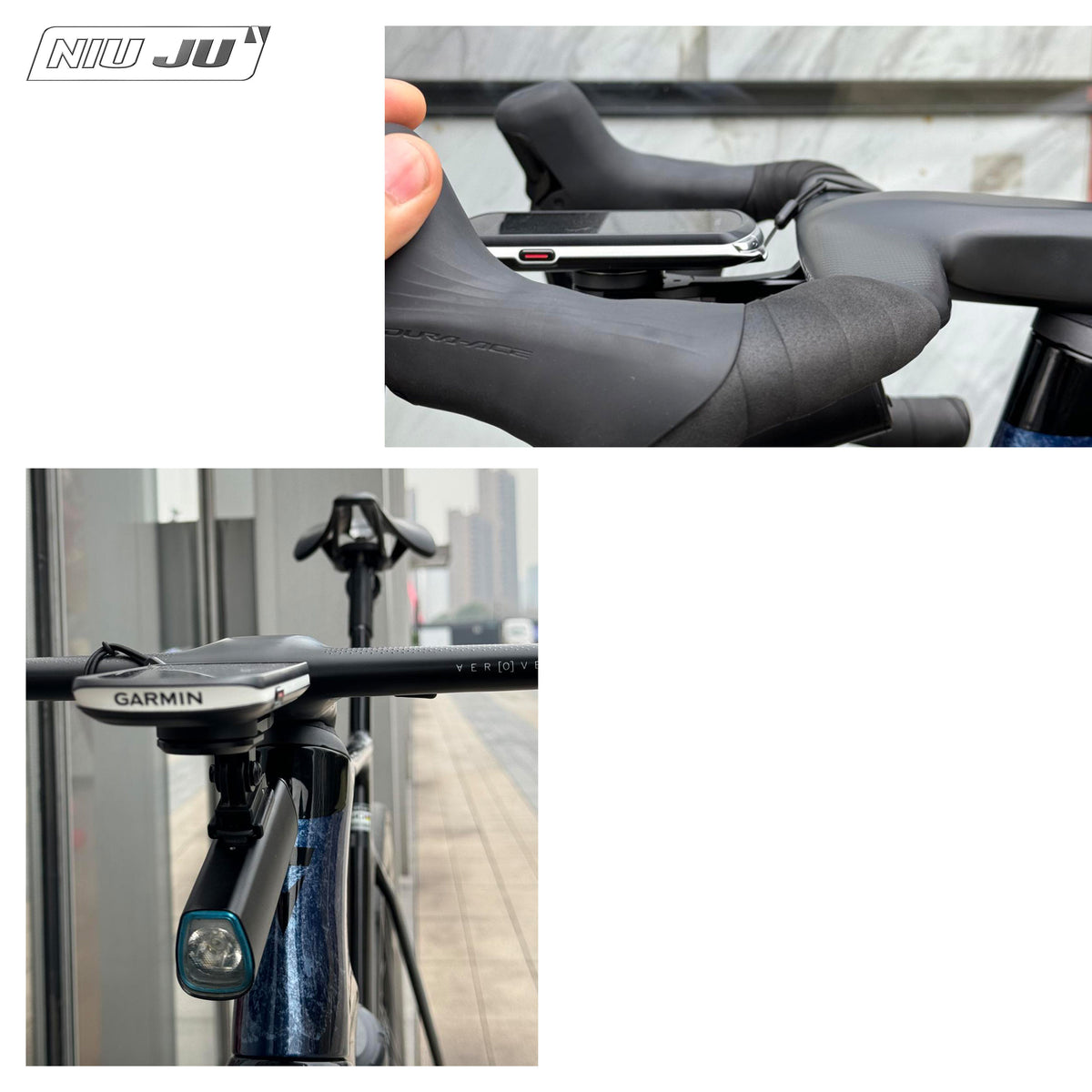 NIUJU EXS AeroVer Computer Mount | High-Strength Garmin 1050 Integrated Cockpit Mount