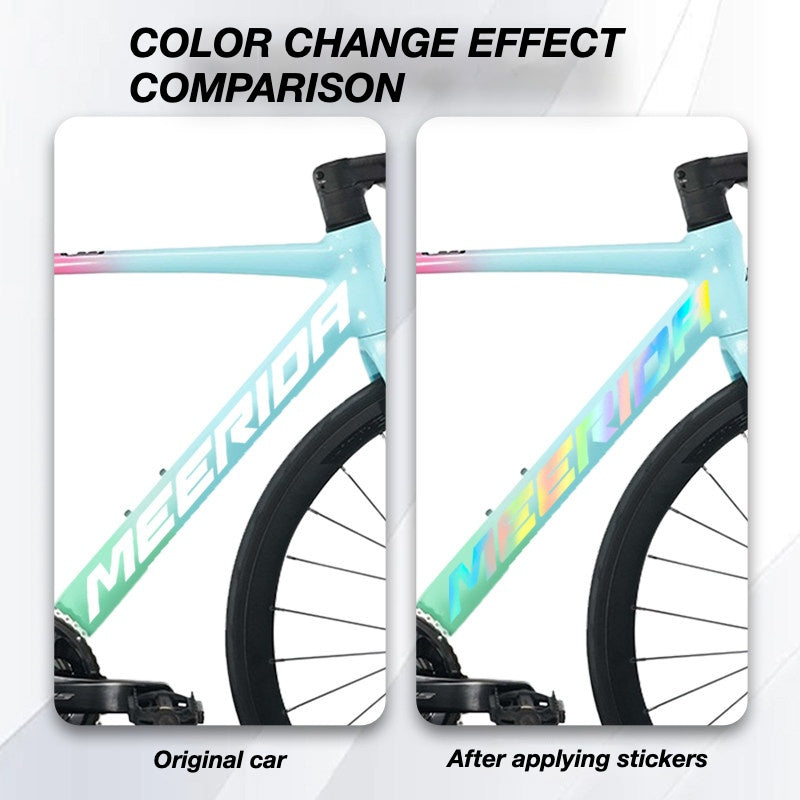 Custom OEM Logo Decals for Merida Reacto 700 Road Bike Frame | Waterproof Overlay Stickers