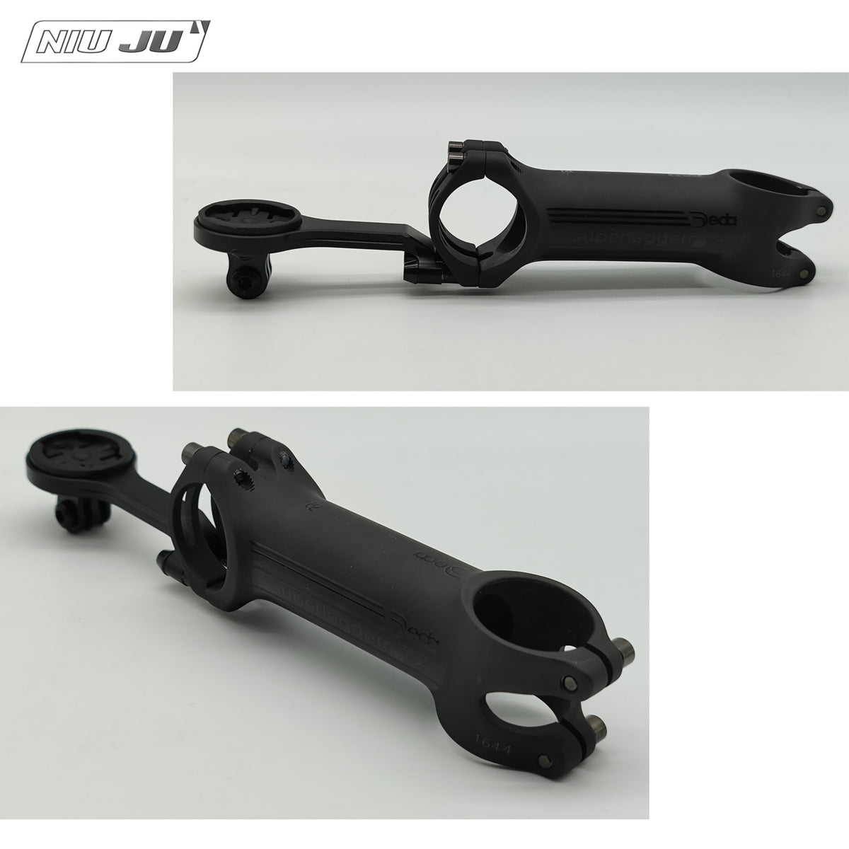 NIUJU DEDA Superleggero RS Computer Mount | Lightweight CNC Garmin Wahoo Mount