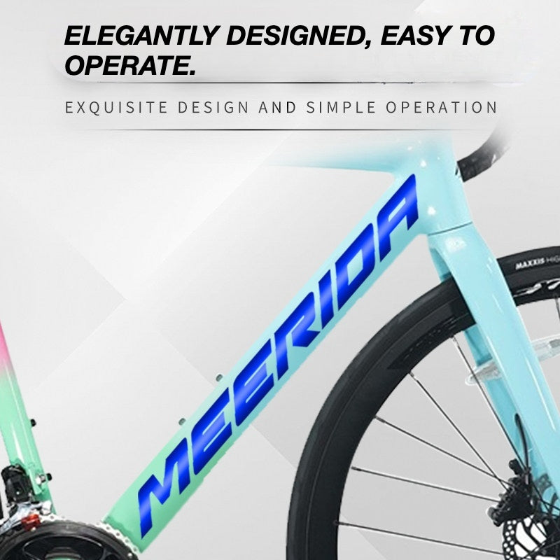 Custom OEM Logo Decals for Merida Reacto 700 Road Bike Frame | Waterproof Overlay Stickers