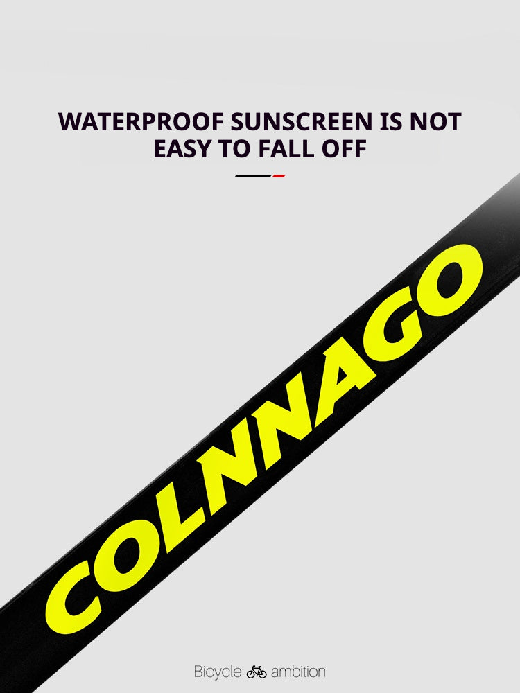Colnago V4RS Наклейка с логотипом рамы шоссейного велосипеда – наклейка для изменения цвета нижней трубы
