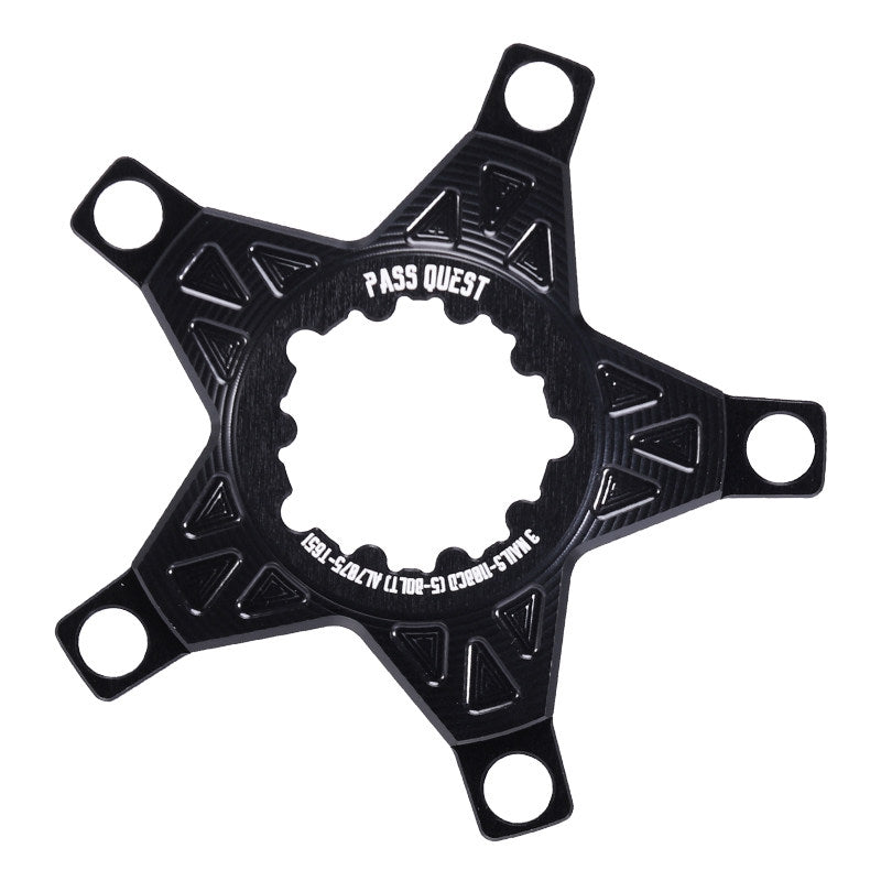 PASS QUEST Direct Mount Chainring Spider Adapter | GXP / DUB 3-Bolt & 8-Bolt to 110BCD