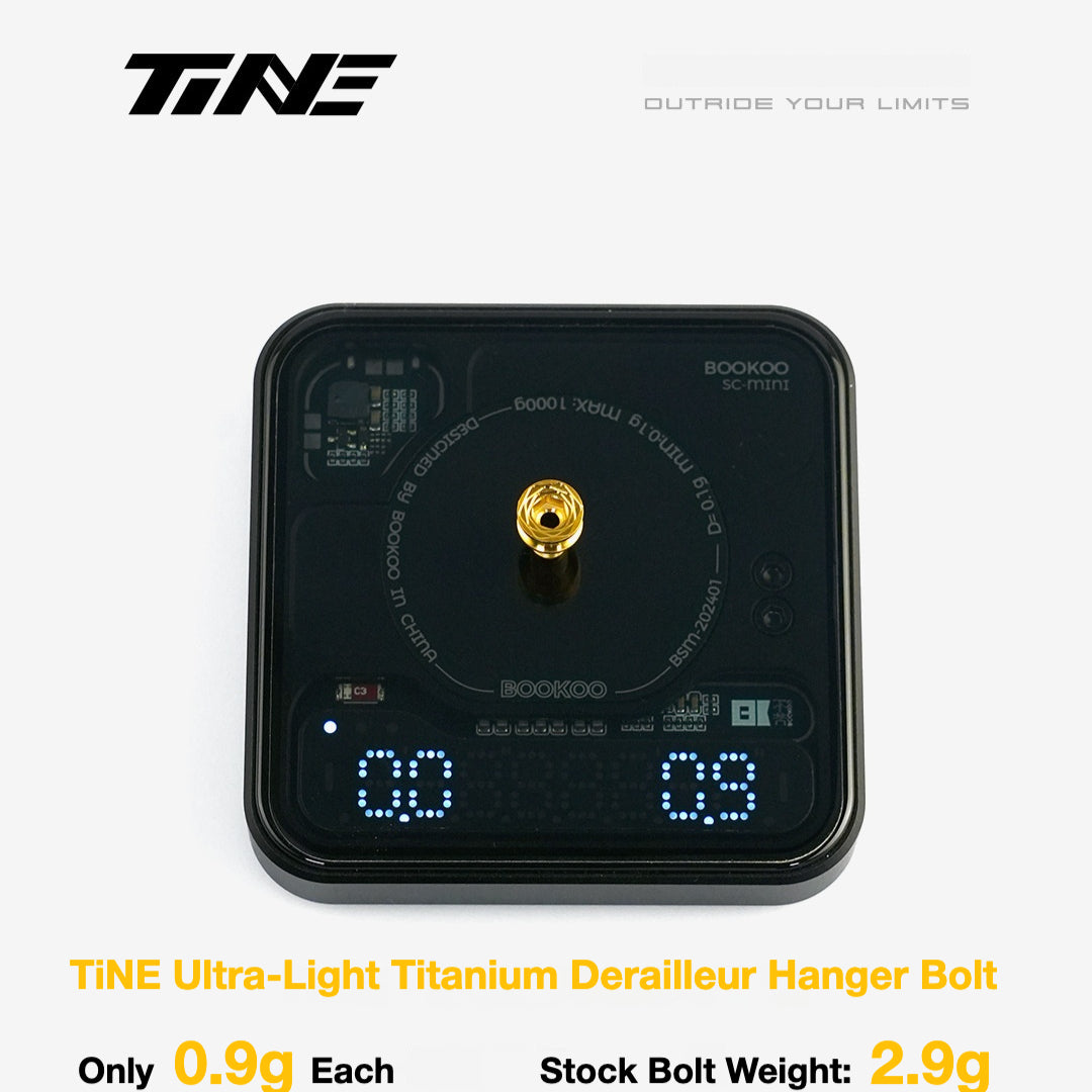 TiNE Ultra-Light Titanium Rear Derailleur Hanger Bolts – Specialized Tarmac SL6 / SL7 / SL8 / SL9