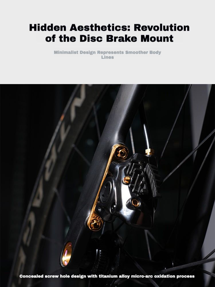 TiNE ультралегкий титановый комплект болтов для Shimano Dura-Ace 9270 / Ultegra 8170 / 105 7170 – несколько цветов