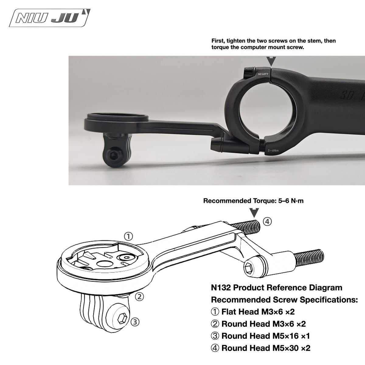 LOOK LS3 Stem Computer Mount for LOOK 785 Huez / 765 Optimum