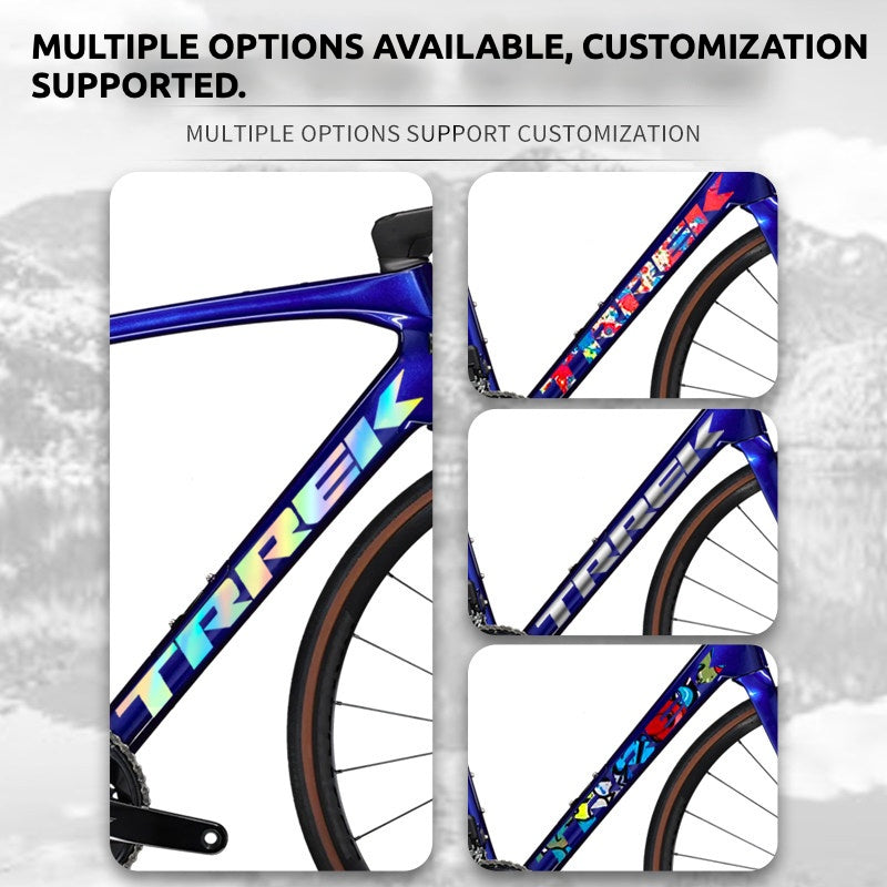 Trek Domane SL Gen 4 Frame Decal Sticker Kit – Logo Color Change Overlay for Domane SL Fourth Generation
