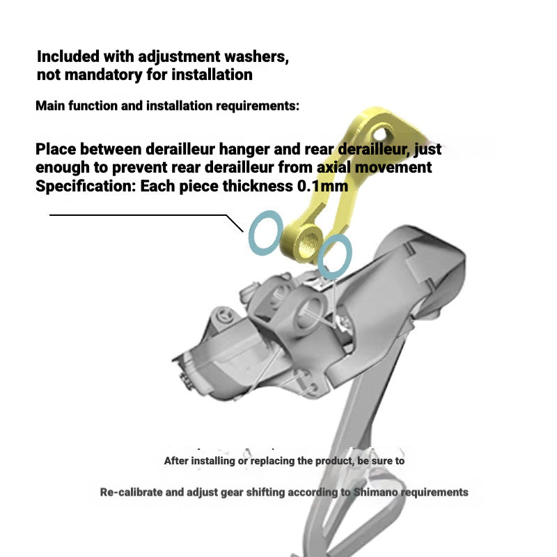 Chaser Titanium UDH Derailleur Hanger | Shimano Direct Mount / SRAM & Campagnolo Universal 2TH | Trek Madone Gen 8, Colnago V5RS, Y1RS & QUICKER ONE
