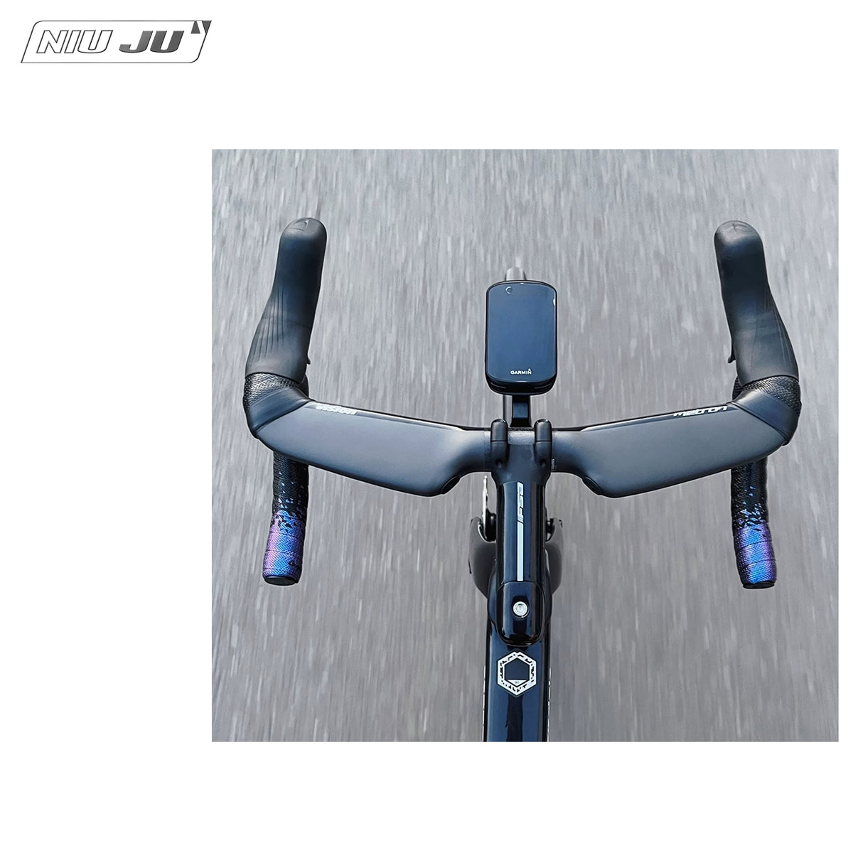 NIUJU Computer Mount for FSA NS ACR ST-OS-160 Stem | Garmin Edge 1050 Extended Mount