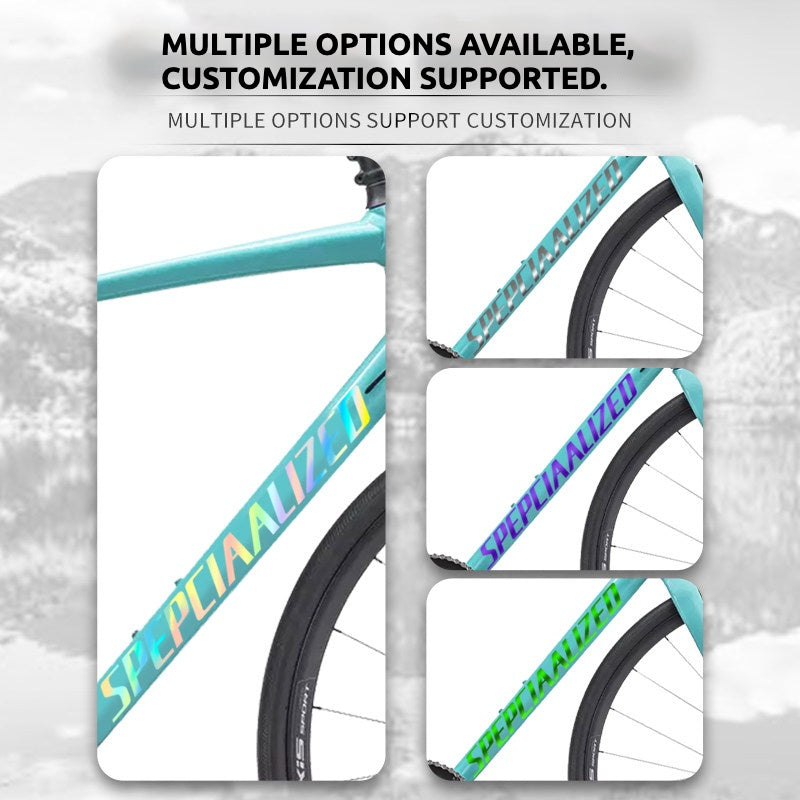 Specialized Allez E5 Sport Frame Logo Cover Decal Sticker | Waterproof Custom Road Bike Frame Decal