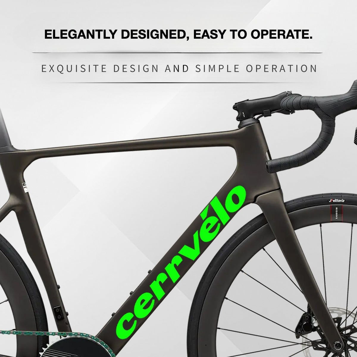 2026 Cervélo Soloist 로드 바이크 프레임용 커스텀 OEM 로고 데칼 | 방수 오버레이 스티커 (주문 시 주문 메모에 프레임 사이즈를 기재해 주세요.)