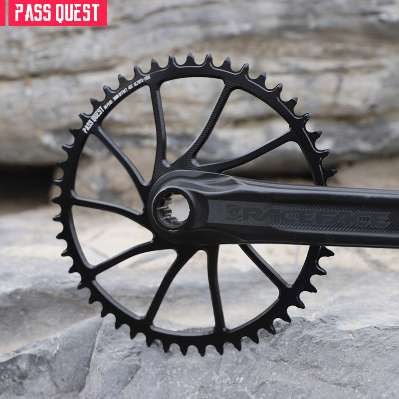 PASS QUEST 3mm Offset Direct Mount Narrow-Wide Chainring for Race Face / Easton | 40T–54T