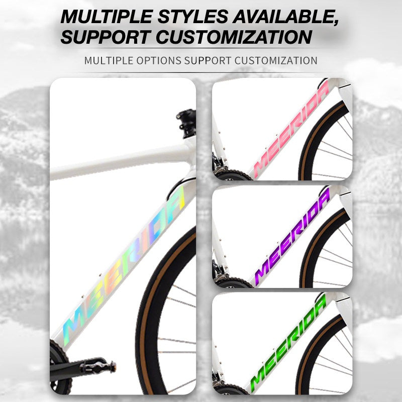 Custom OEM Logo Decals for 2024 Merida Scultura King Road Bike Frame | Waterproof Overlay Stickers