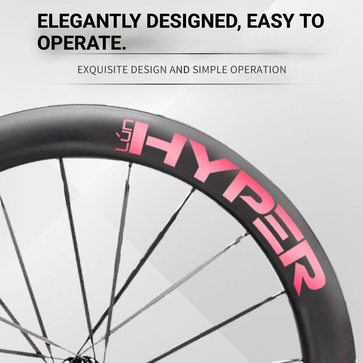Infinity Logo Decals for Lún HYPER 3 D67 Gen 3 Wheelset | Waterproof Rim Overlay Stickers(Complete Decal Set for Two Wheels + Spare Decals Included)
