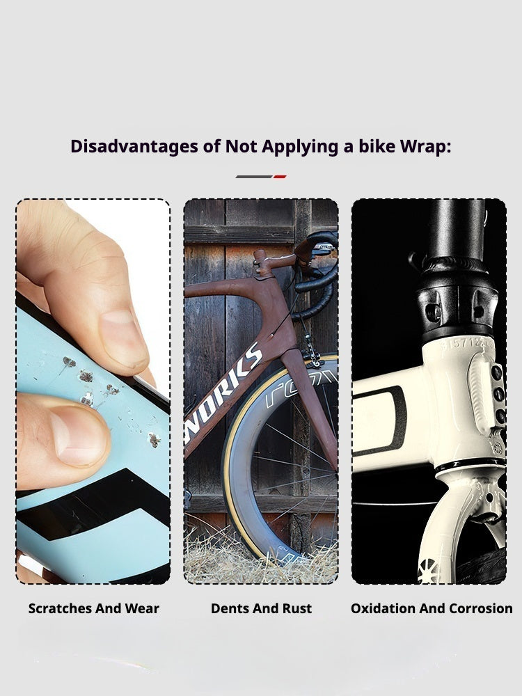 Film de protection complet en TPU pour cadre SPECIALIZED S-Works SL8 | Brillant & Mat | 7,5 mil / 10 mil | Tailles 49–56