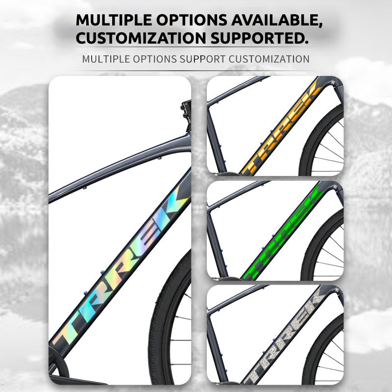 Trek FX 3 Frame Decal Sticker Kit – Logo Color Change for Trek FX3 Hybrid Fitness Bike