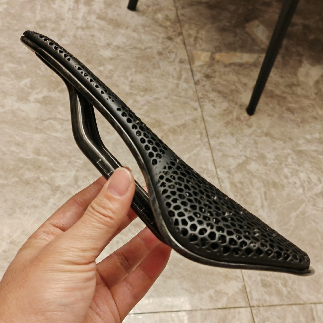 PAVEWAY R4 3D Inspired Full Carbon Racing Saddle | Ultra-Light Integrated Carbon Rail Saddle