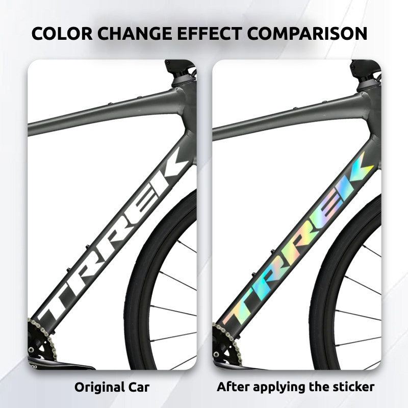Compatible with TREK DOMANE AL2 Road Bike Frame OEM Logo Cover Color Change Waterproof Decal Sticker