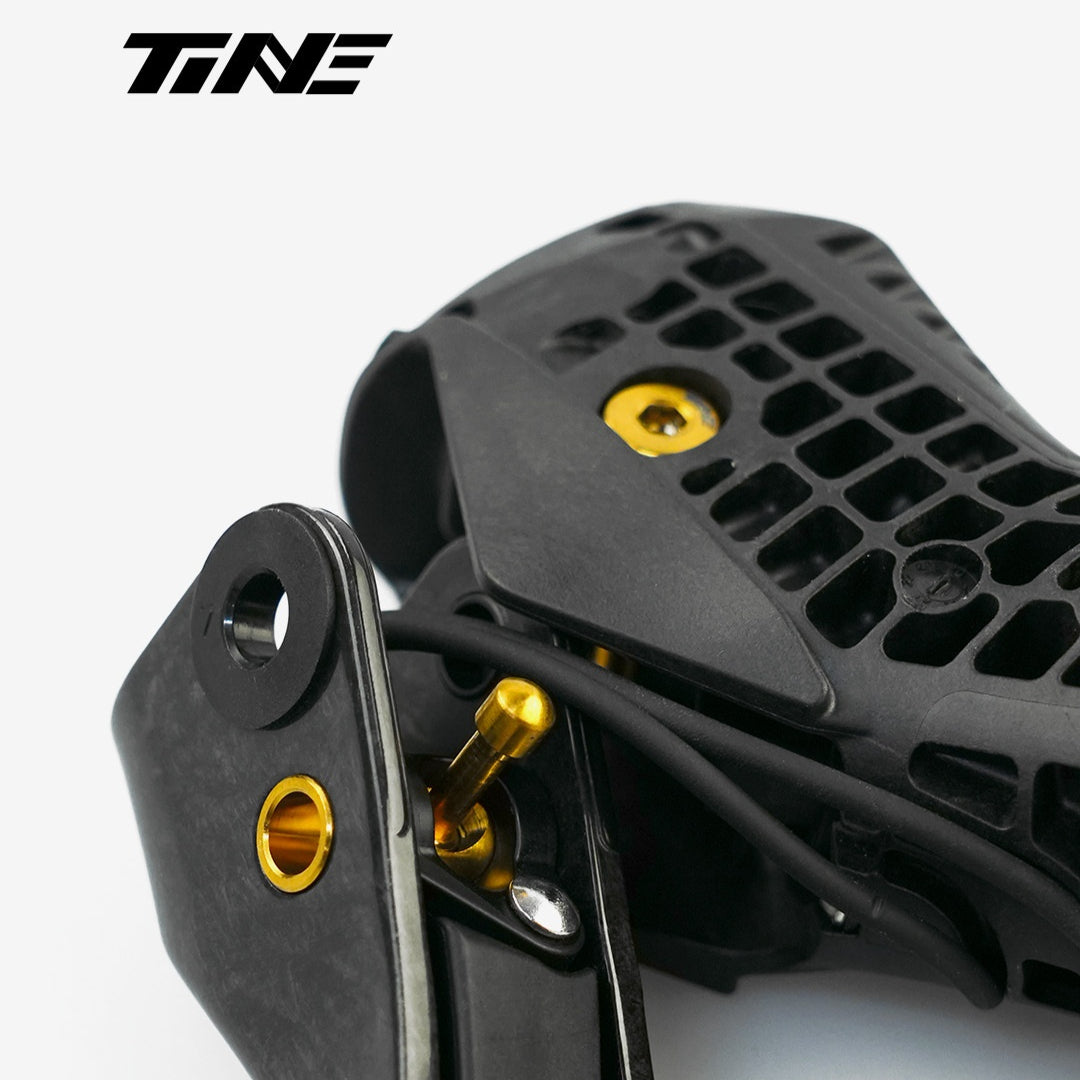 TiNE Titanium Bolt Kit for SRAM RED Shift/Brake Levers | Ultralight Shifter Screw Set 11.4g