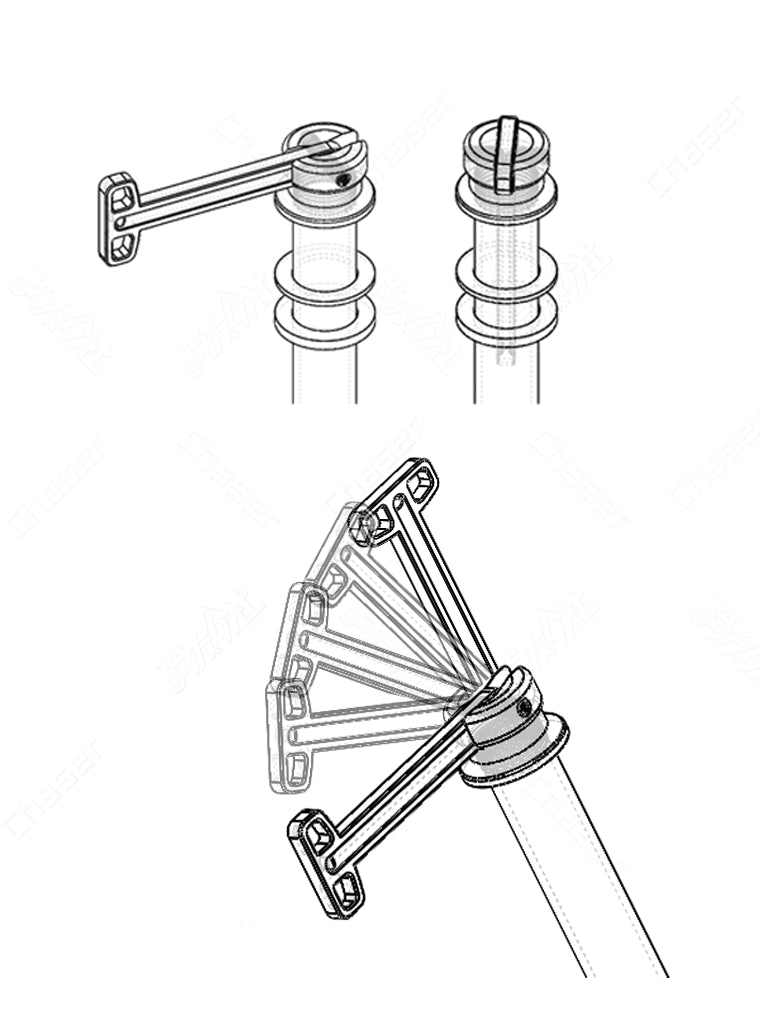 12mm Ultralight Titanium Alloy Concealed Quick-Release Thru-Axle for Sworks Specialized SL9/SL8/SL7/SL6