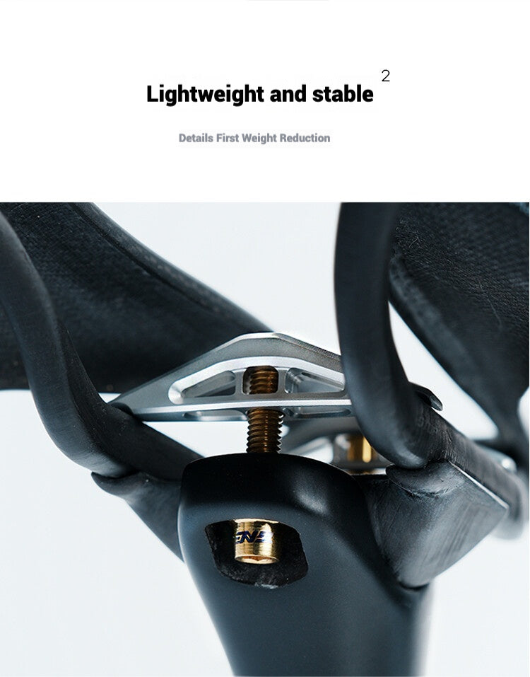 TiNE Ultra-Light 6.8g Seat Clamp & Leveling Assembly | Compatible with Specialized SL9/SL8 Aethos, Colnago & DARIMO Seatposts | CNC Titanium Precision