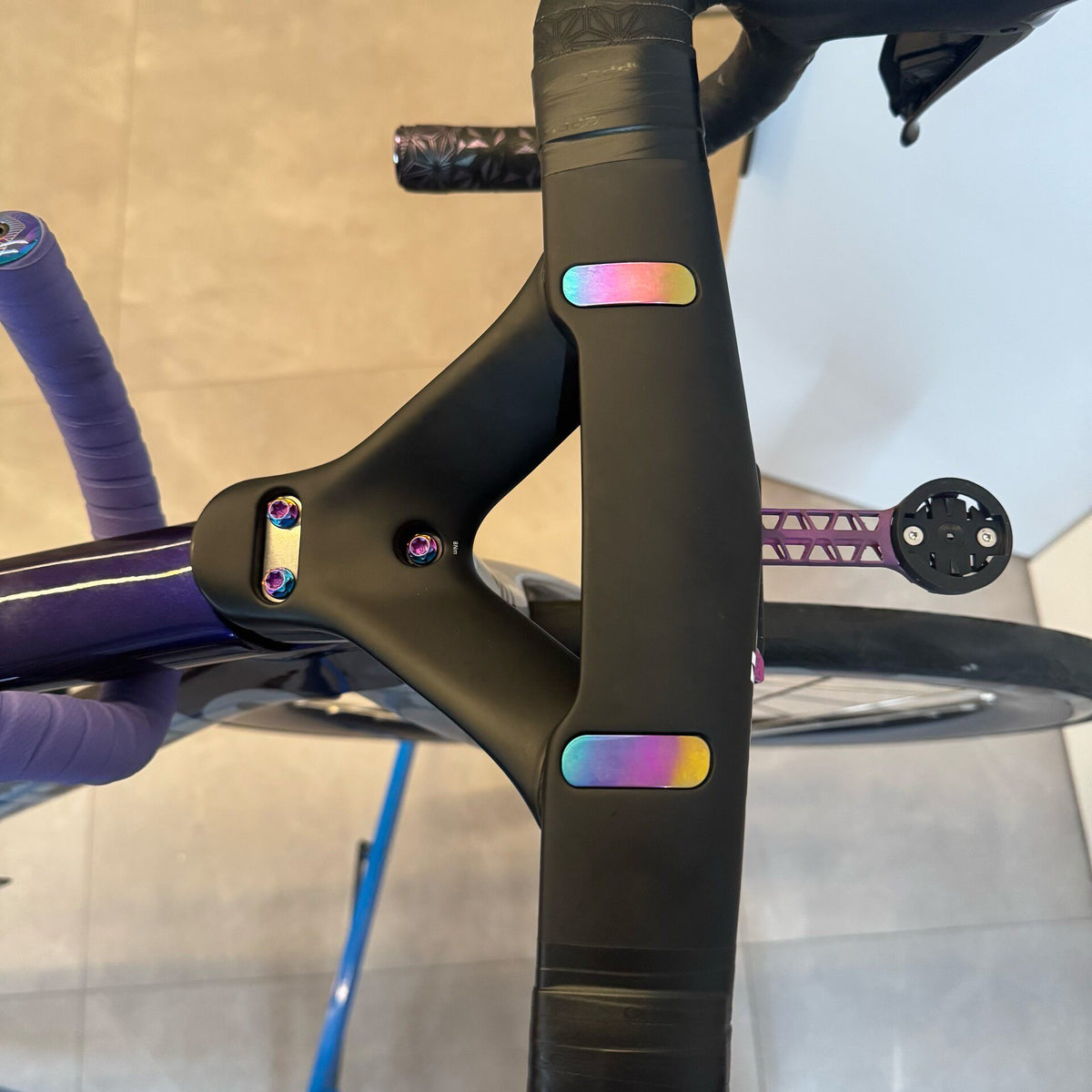 Cervélo S5 / Soloist TC4 Titanium Seatpost & Cockpit Upgrade Kit CNC Mirror Polished