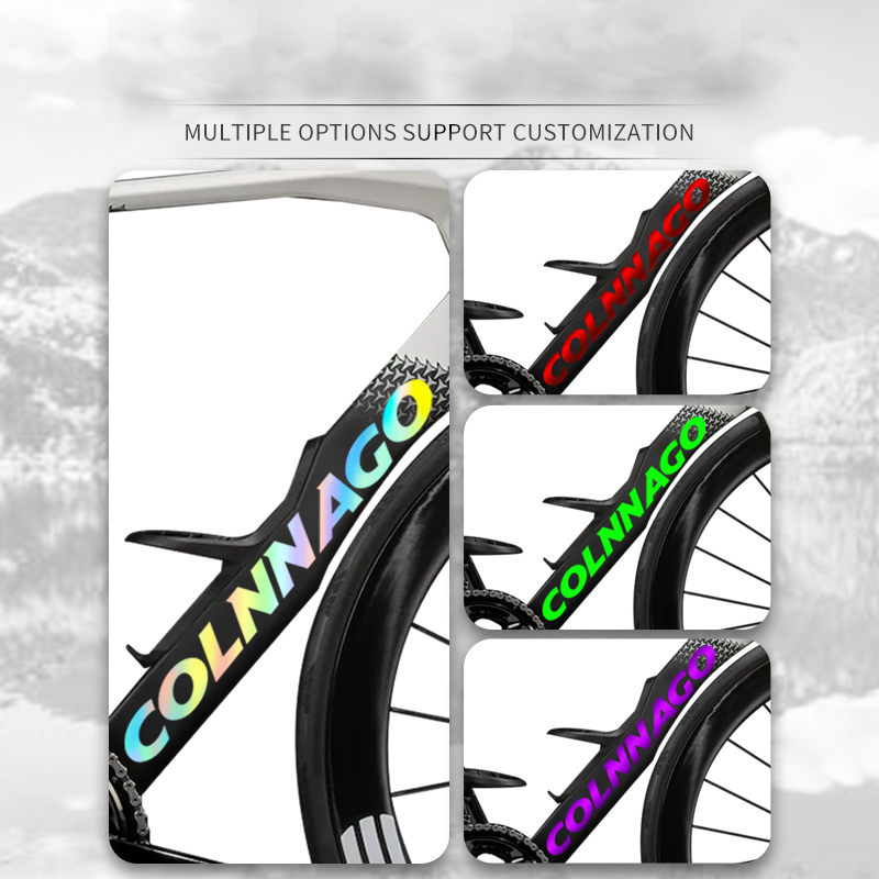 Colnago Y1RS Down Tube Logo Color Decal|Waterproof & UV Resistant|Custom Options Available