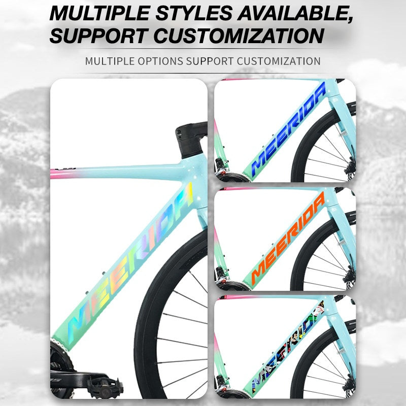 Custom OEM Logo Decals for Merida Reacto 700 Road Bike Frame | Waterproof Overlay Stickers