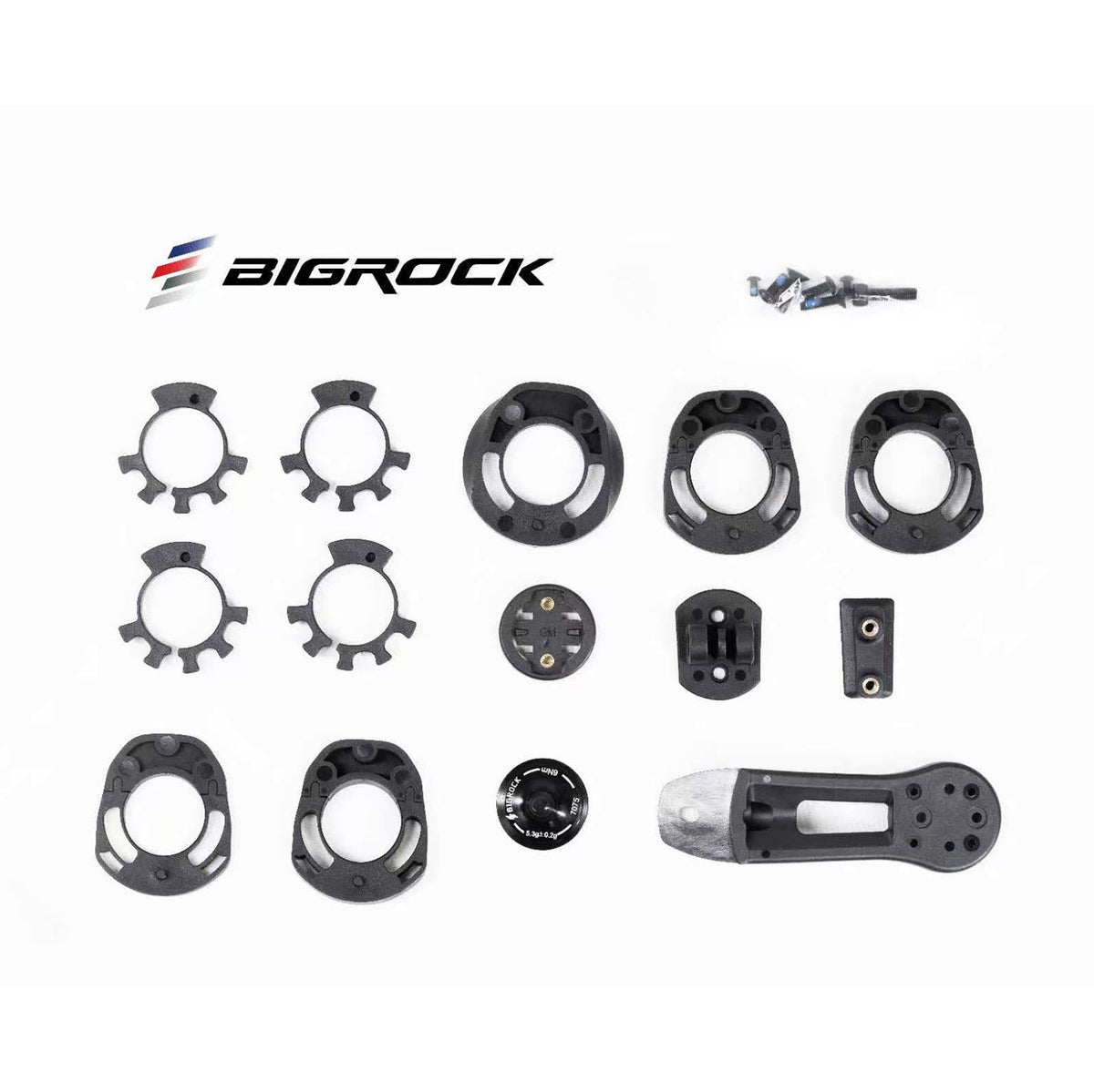 BIGROCK Full Internal Cable Routing Carbon Fiber Integrated MTB Handlebar