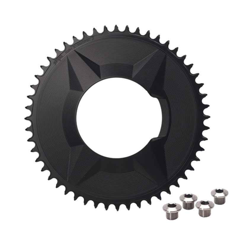 SPRILL X110 3-S 110BCD 4-Bolt Hidden-Bolt Narrow-Wide Chainring | 3mm Offset 46T–58T