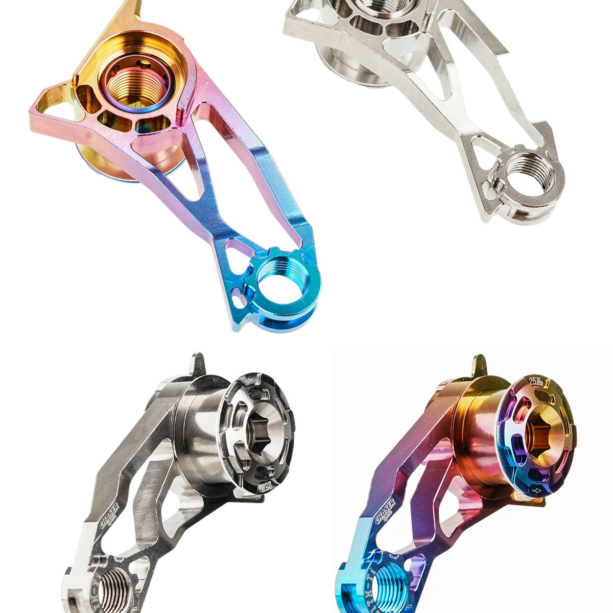 Chaser Titanium UDH Derailleur Hanger | Shimano Direct Mount / SRAM & Campagnolo Universal 2TH | Trek Madone Gen 8, Colnago V5RS, Y1RS & QUICKER ONE