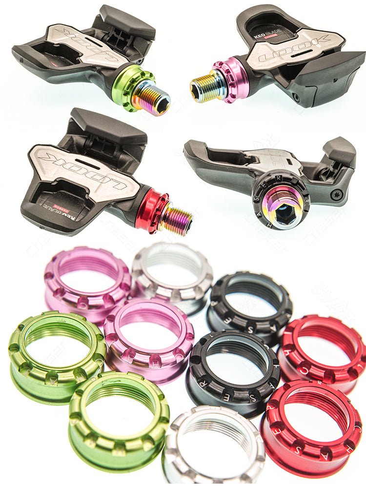LOOK KEO2 MAX et BLADE Kit de mise à niveau léger - Solution de pédale performance en titane