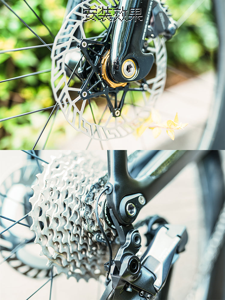 Chaser Pinarello DOGMA F Titanium Thru Axle Set – Ultra-Light 34g CNC Axles