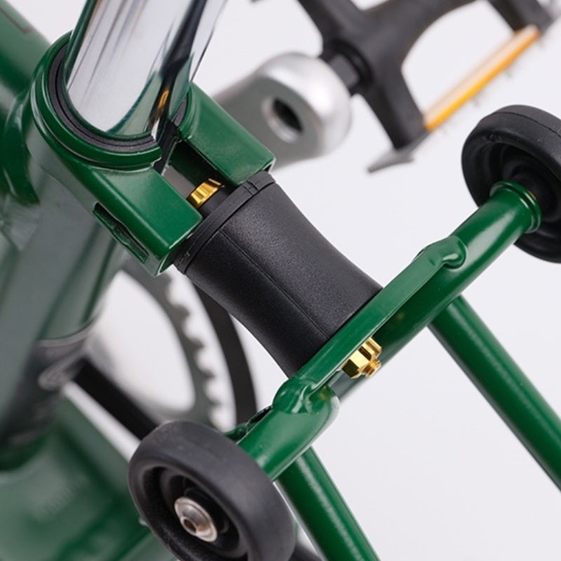 Kit d'amélioration de boulons en titane S-PARTS pour Brompton | Ensemble de visserie légère TC4 CNC pour cadre et charnière