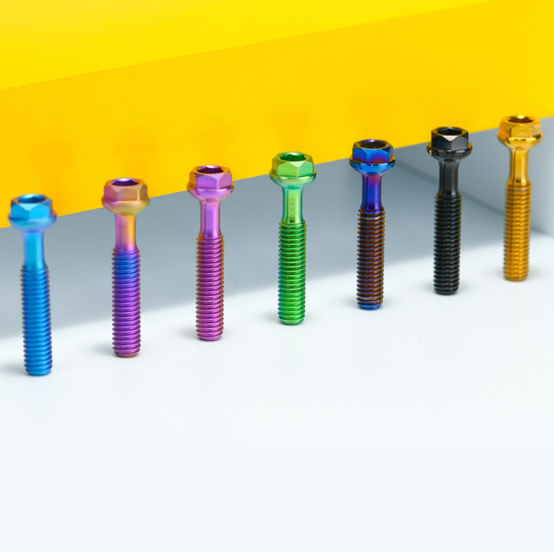 S-PARTS Titanium Seatpost Bolt Kit for TITLE AP1 CP1 Series MTB Frame