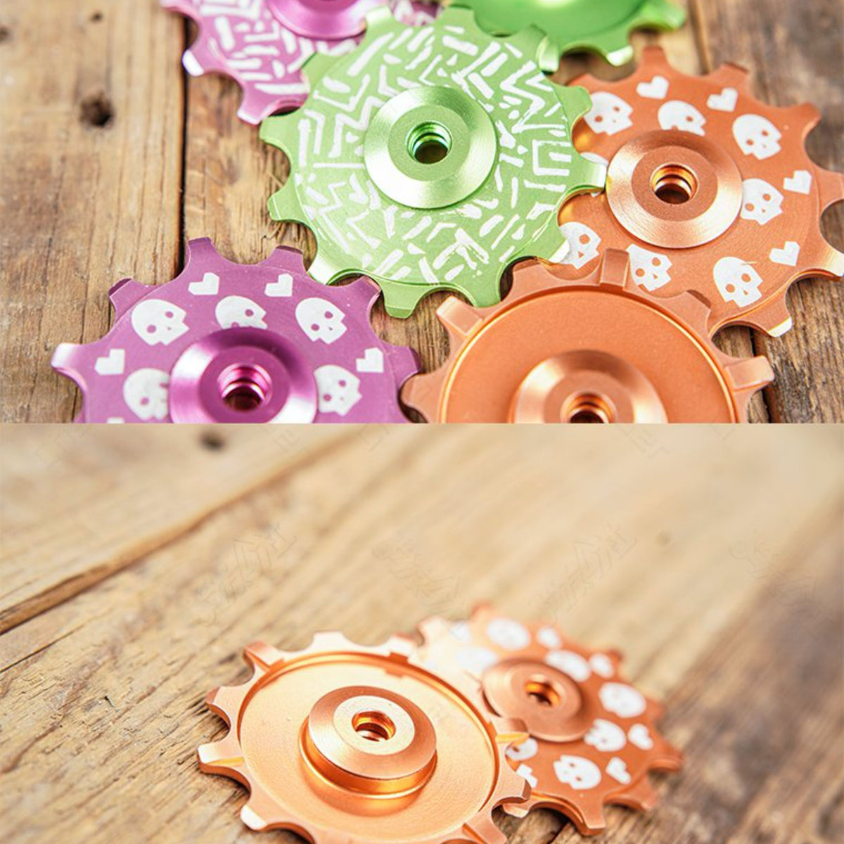 Chaser-Sports 12T Ceramic Rear Derailleur Pulley Wheel – 10.2g – Compatible with Shimano / SRAM / Campagnolo – 9/10/11/12-Speed