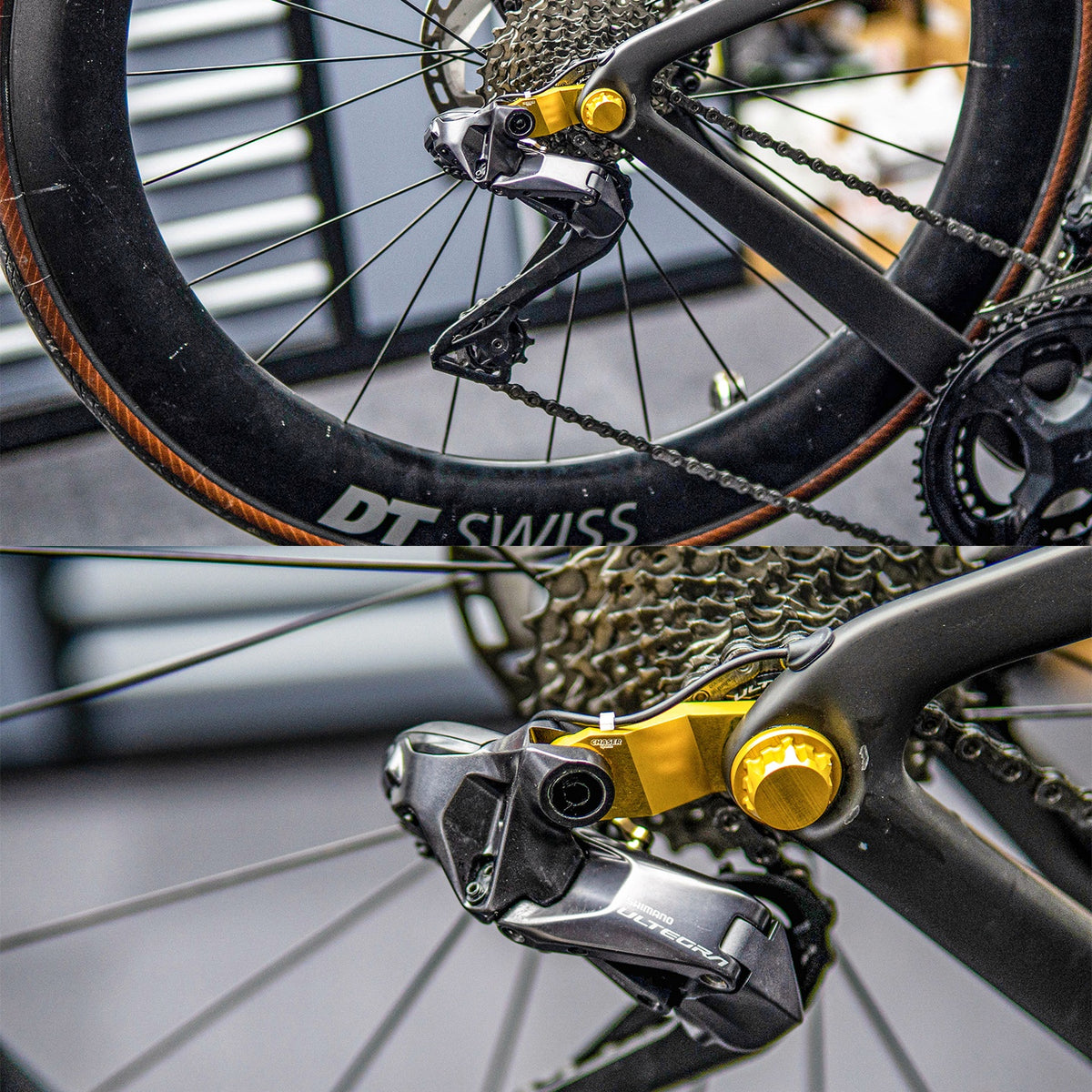 Chaser Ultra-Light Direct Mount Hanger for Cervelo S5 / R5 Road Bikes (Compatible with Shimano R-Series)