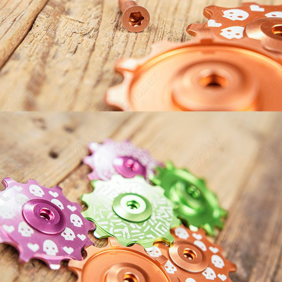 Chaser-Sports 12T Ceramic Rear Derailleur Pulley Wheel – 10.2g – Compatible with Shimano / SRAM / Campagnolo – 9/10/11/12-Speed